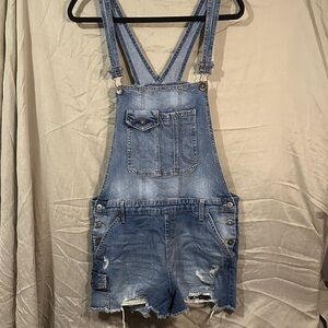 No Boundaries Blue Denim Women Jeans Overalls